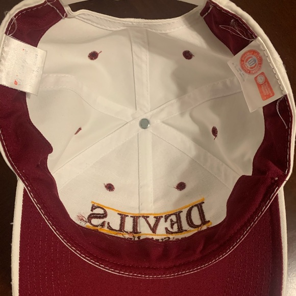 Vintage ‘95 ASU Devils Bar Hat Spellout Snapback - Picture 3 of 6